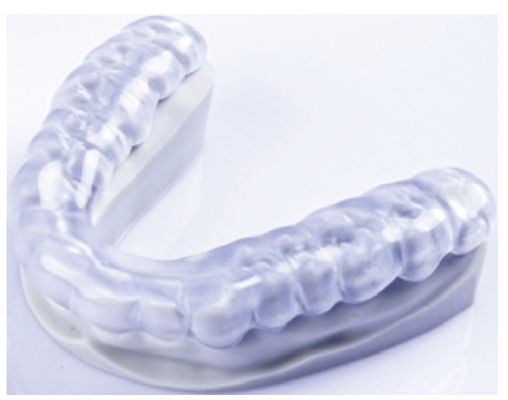 ใส Occlusal Guard Hard อุปกรณ์ Hard Night Guard สําหรับการบดฟัน